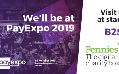 Pennies named as the Official Charity Partner for PayExpo 2019