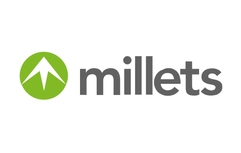 Millets logo, part of the JD Sports Group