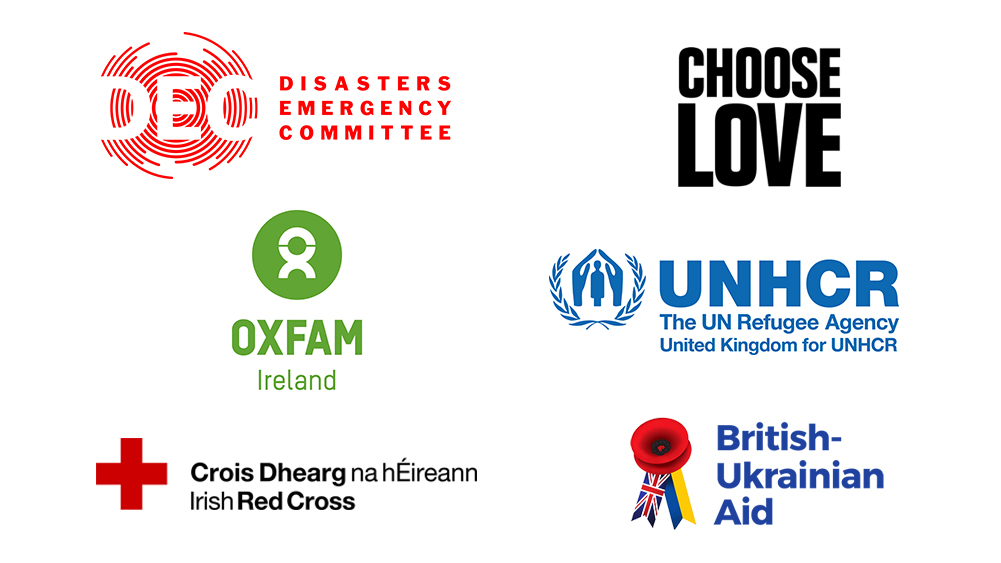 Pennies merchants have supported a number of Ukraine Appeals so far - these are six charities that have benefited from micro-donations to date.