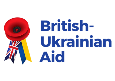 British-Ukrainian Aid logo