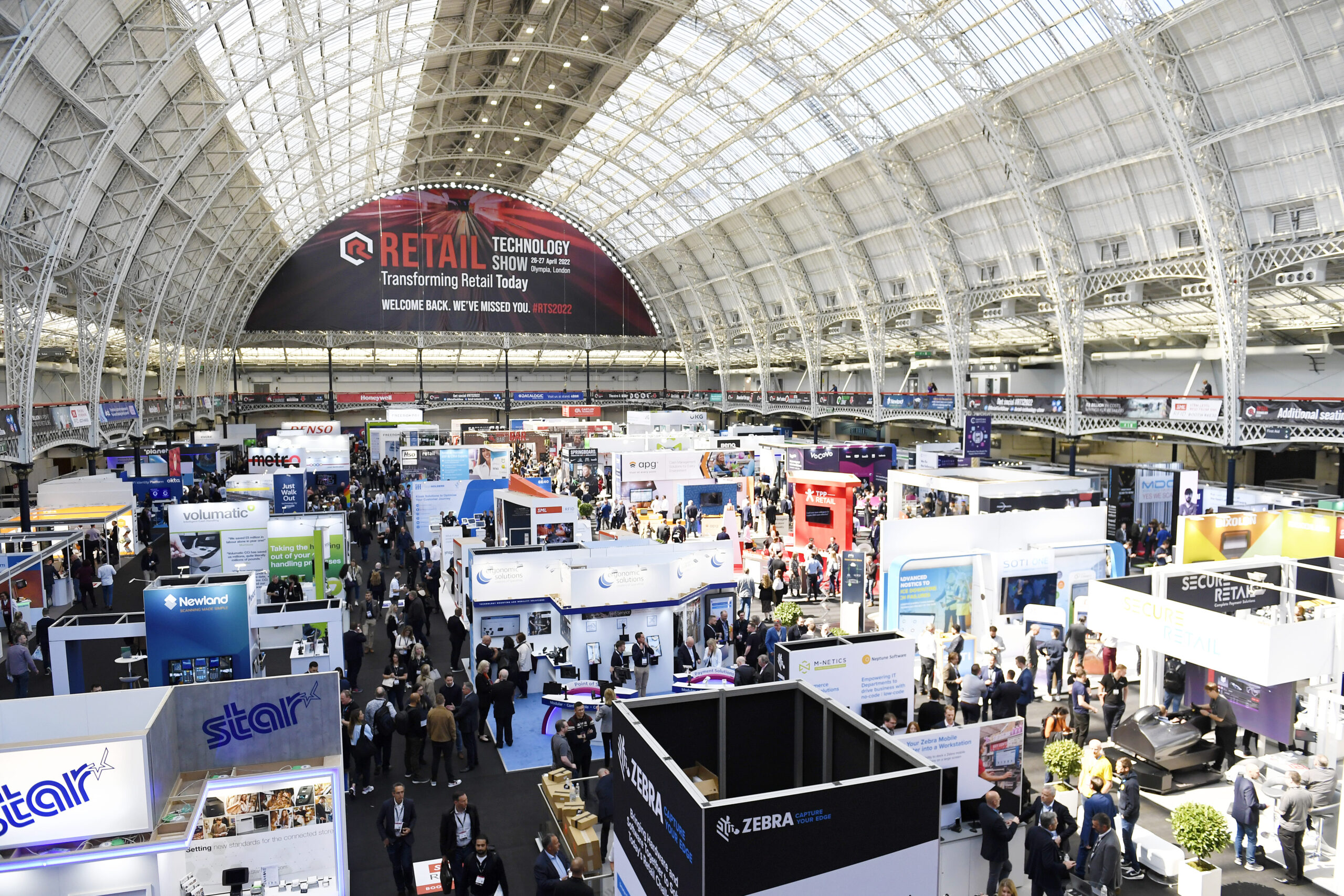 Retail Technology Show 2023, 26-27th April 2023 at Olympia, London - Trade Show and Exhibition
